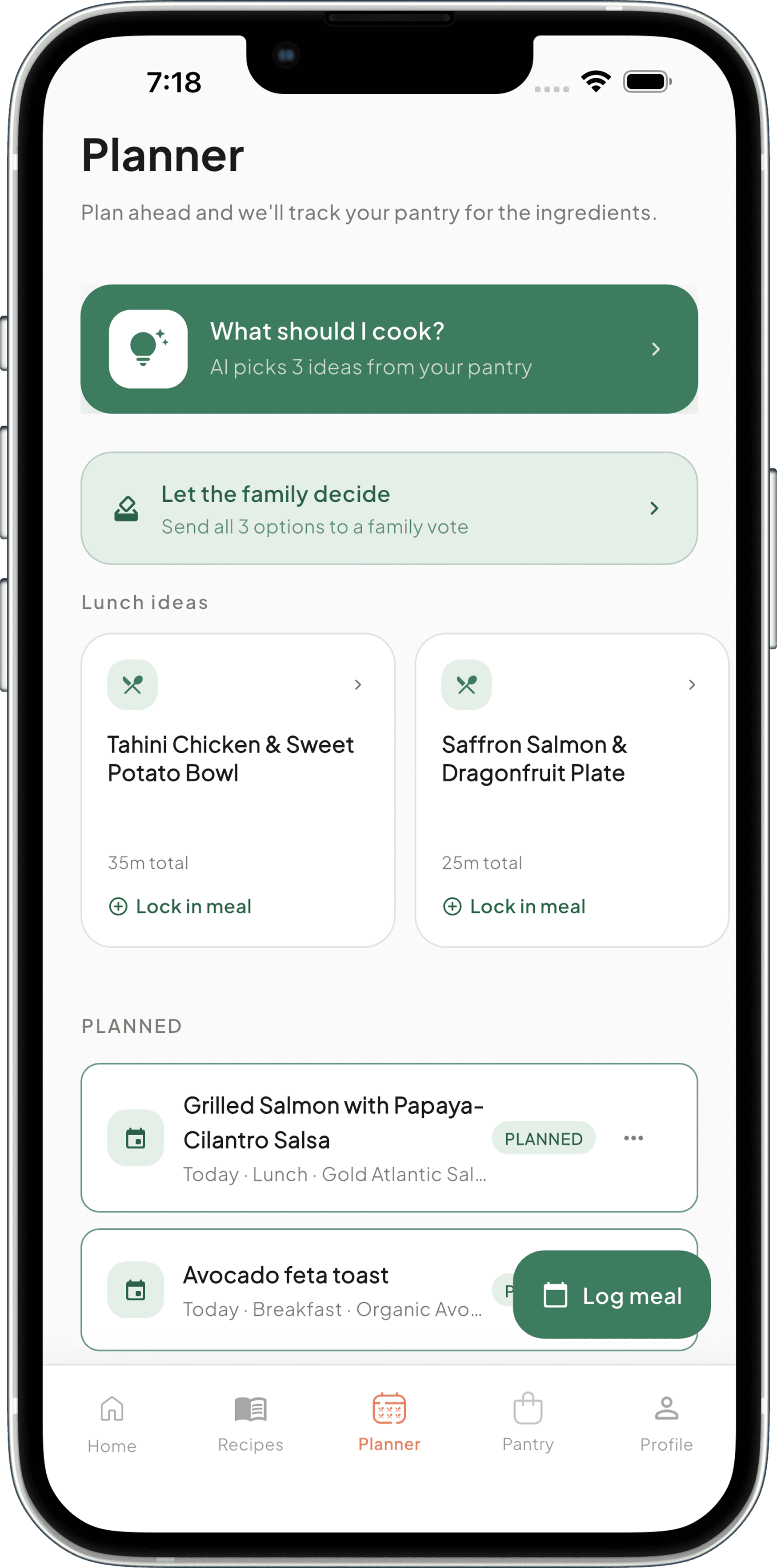 Kitchin planner screen preview